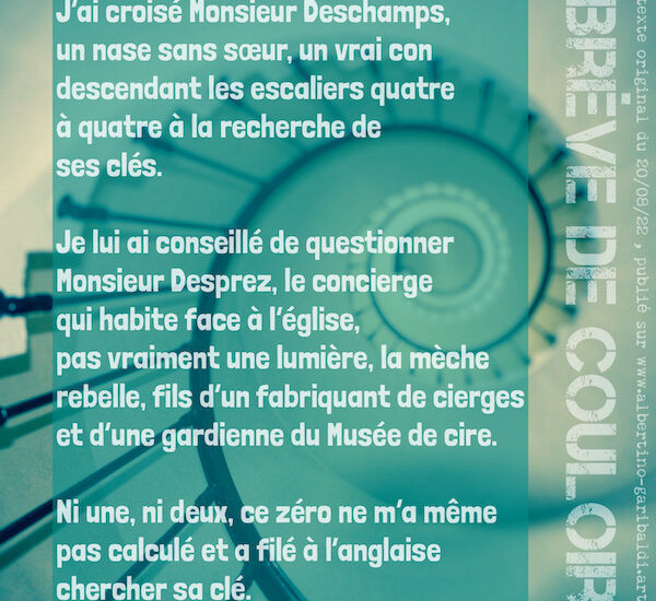 Brève de couloir