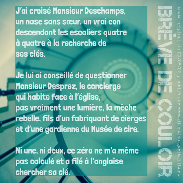 Brève de couloir