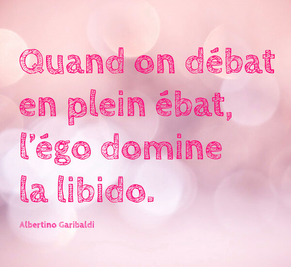 Quand on débat en plein ébat