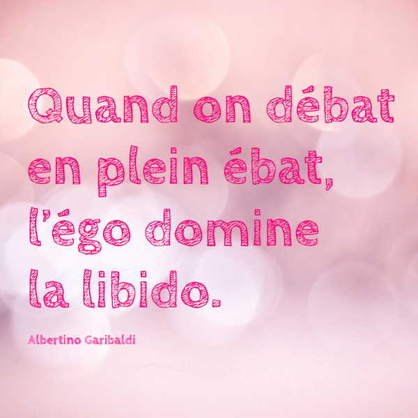 Quand on débat en plein ébat