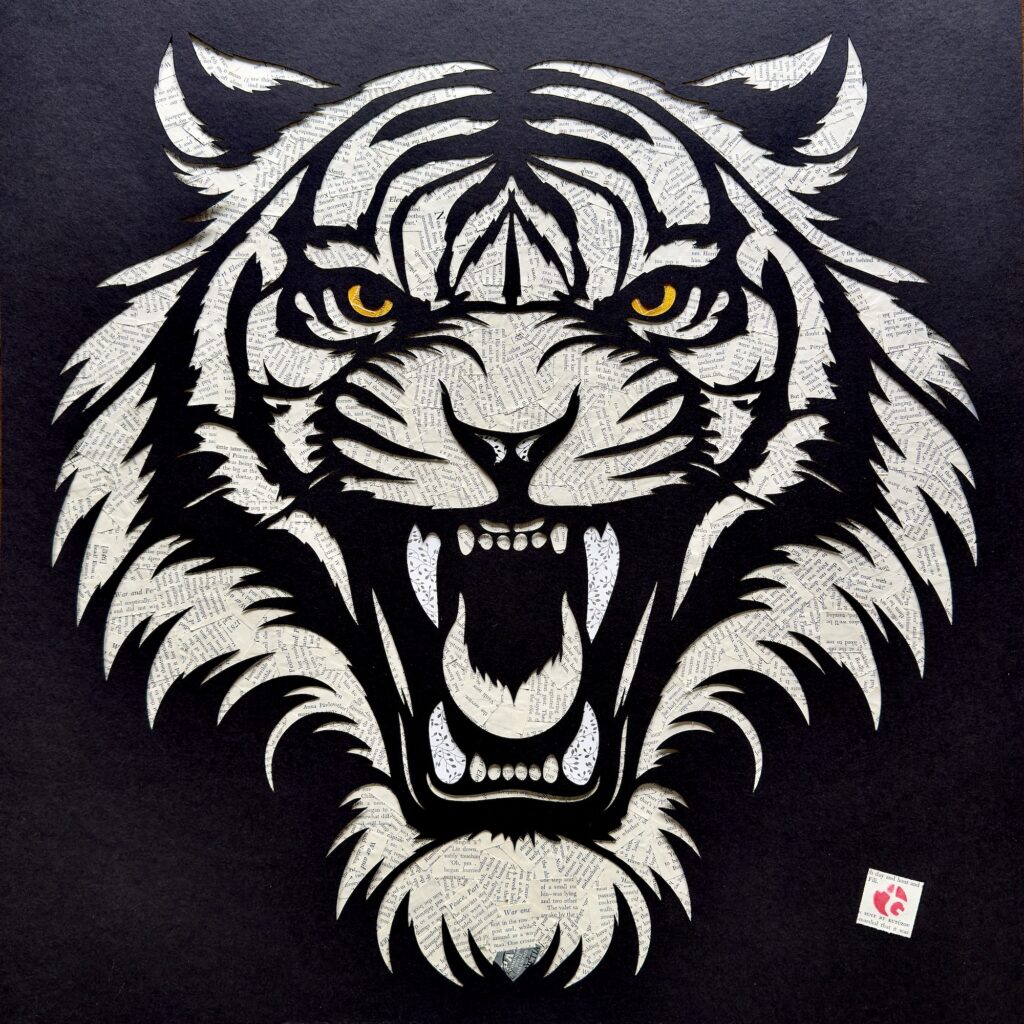 Le tigre de papier, Série Entre les lignes, website, mars 20264